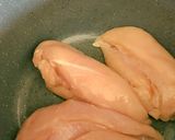 A picture of step 1 of Baked Chicken Croquettes.