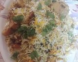 A picture of step 7 of Balochi biryani.