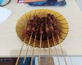 Foto langkah ke 6 dari resep Sate ayam manis bumbu rempah 🐔.