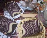 Foto langkah ke 10 dari resep (16.7) Bolu Zebra Putih Telur.