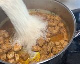 Foto del paso 6 de la receta Arroz con carne de cerdo en adobo