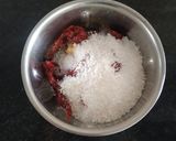 A picture of step 1 of Mango Coconut Prawn Curry.