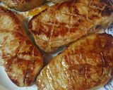 A picture of step 4 of Olive Wine Glaze Chops.
