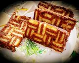 A picture of step 7 of Orange honey semolina squares.