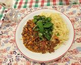 Foto del paso 6 de la receta: Ragú de lentejas y fideos vegano 🌿🍛