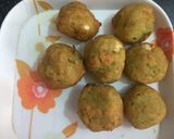 A picture of step 2 of Falafel with Father Bread.