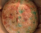 Foto langkah ke 14 dari resep Blue-Orange Sprinkles Sourdough Bread.