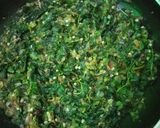 A picture of step 2 of Mkunde okra kienyeji mix.
