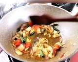 A picture of step 1 of Egg Curry with Cauliflower.