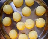 A picture of step 8 of Soft Gulabjamuns using Milk Powder.