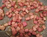 A picture of step 4 of Spaghetti alla Carbonara.