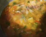A picture of step 3 of Savoury Daliya halwa.