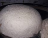 A picture of step 1 of Soya paneer.