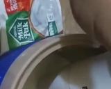 A picture of step 1 of Namkeen Lassi.