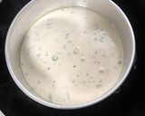 A picture of step 2 of Semolina Khandvi (Tiffin friendly).