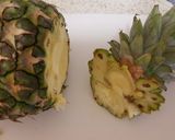 A picture of step 1 of My Caramel & Rum flavoured pineapple Dessert 😘.