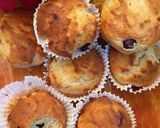Foto langkah ke 5 dari resep Blueberry cheese muffin #keto #debm.
