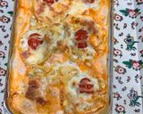 صورة لخطوة 4 من وصفة عش الفوتشيني بالاجبان 🧀🍝