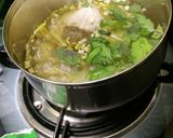 A picture of step 2 of Holy Basil (Tulsi) masala Chai.