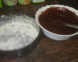 Foto del paso 4 de la receta: Bizcocho de chocolate con cobertura de nata y sirope
