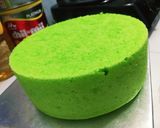 Foto langkah ke 2 dari resep Bolu kukus pandan.
