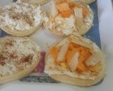 A picture of step 3 of Waffle sandwich.
