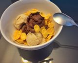 รูปขั้นตอนการทำที่ 6 ของ 🍨ไอศกรีมนมสดกล้วยหอม…ไอศกรีมกล้วยหอมโกโก้….แบบเกล็ดๆ 🍩🍌