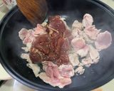 รูปขั้นตอนการทำที่ 2 ของ สุกี้แห้งหมูผสมวัว