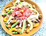 Foto del paso 3 de la receta: Ensalada variada, hoy... Con melocotón!!