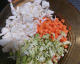 Foto langkah ke 2 dari resep Pizza telur veggie.