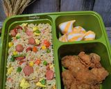 Foto langkah ke 9 dari resep Nasi Goreng Hongkong.