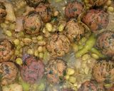 हरा लहसुन वाला उंधियू (Hara lehsun wala Undhiyu recipe in hindi) रेसिपी चरण 8 फोटो