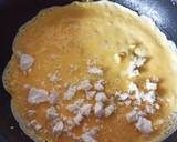 Foto del paso 4 de la receta Omelette de espinacas y queso de cabra