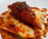 Foto del paso 13 de la receta: Calamares rellenos de carne y patatas a lo pobre