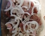 Hagymás - mustáros csirkecomb sütőben recept fázis 1 fotója