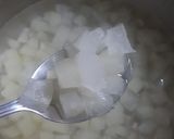 Hình bước làm 2 của món Chè bưởi 3 màu