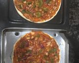 A picture of step 3 of Veg pizza #valentinespecial#mealfortwo.
