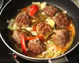 Foto del paso 11 de la receta: Albondigasss, hortalizeadass y berengenadasssa la VdGG y Vital