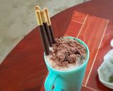 รูปขั้นตอนการทำที่ 4 ของ นมช็อคโกแลตภูเขาไฟ