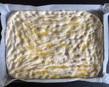 A picture of step 6 of Focaccia Puttanesca.