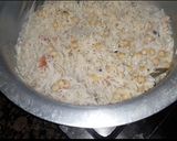 A picture of step 2 of Degi style Chana pulao.
