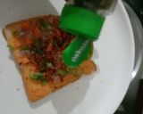 A picture of step 2 of Tandoori Mayonnaise Grilled Sandwich.