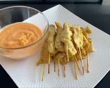 A picture of step 2 of Grilled Chicken Breast with Fresh Milk #airfryer.