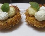 A picture of step 2 of Ghiya paneer malai kofta with nest and jeera rice.