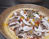 عکس مرحله 5 از دستور پیتزا قارچ و گوشت