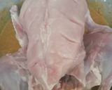 A picture of step 2 of Lahori Chargha 🍗🍗🍗.