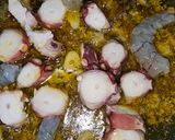 Foto del paso 2 de la receta: Radiatori con pulpo y langostinos