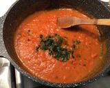 A picture of step 5 of Piedmontese Red Bagnetto Sauce.
