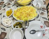 صورة لخطوة 5 من وصفة لبن و ارز باللحمه الشقف