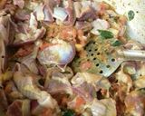 A picture of step 5 of Chicken Gizzard fry.